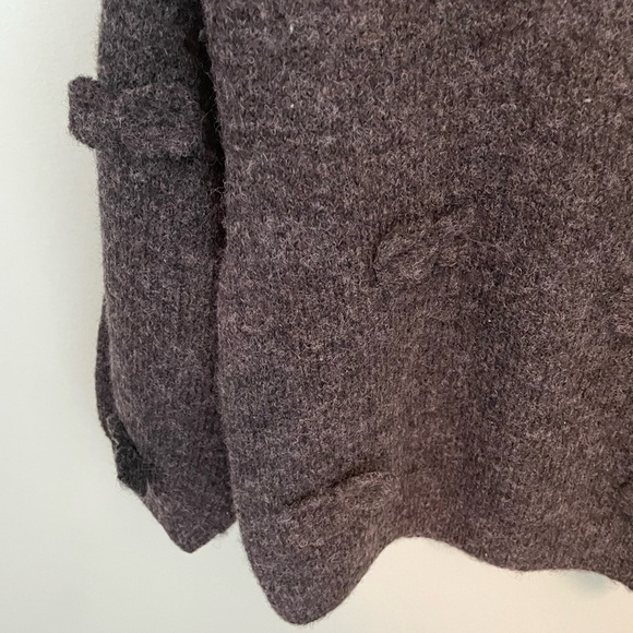ZARA BOW KNIT SWEATER - Picture 6 of 9